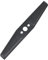 SPARES2GO Metal Blade for Flymo Hover Vac Turbo Lite 250 Lawnmower (25cm)