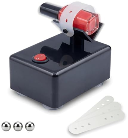HUBEST Model Paint Shaker Nail Polish Mix Machine Vortex Mixer Evenly Tools for Pigment,Nail Polish,Eyelash Glue Adhesives,Testing Tubes
