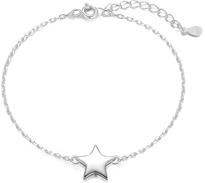 Philip Jones Sterling Silver Star Bracelet