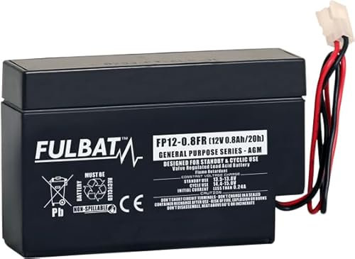 FULBAT BATTERIE FULBAT FP12-0.8FR 12V 0,8AH