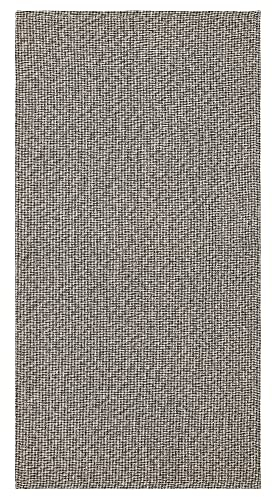 IKEA TIPHEDE Teppich, Flachgewebt, 80 x 150 cm, Schwarz/Natur