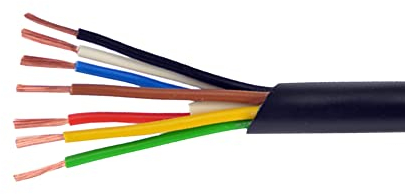 The Drive 7x1,5mm² Fahrzeugleitung 7-adrig | Anhängerkabel KFZ-Kabel | Meterware