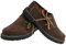 German Wear Haferlschuhe Trachtenschuhe Original Handmachart Trachten Lederschuhe aus Wildleder Echtleder Schuhe mit 2X Schnürsenkel (Dunkelbraun, EU Schuhgrößensystem, Erwachsene, Numerisch, M, 48)