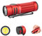 OLIGHT Warrior Nano High Performance Torch 1200 Lumens 135 Meters Magnetic Rechargeable LED Flashlight for Emergency, Camping, Outdoor, Hiking (Red)