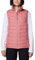 Columbia Gilet Powder Lite 2 Doudoune sans Manches, Agave Rose, M Femme