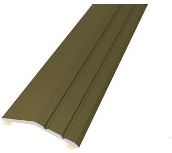 SELF Adhesive Ramp Edge Carpet 90 CM / 2.95 FT Aluminium Door Floor Bar Trim Wooden Laminate Threshold at Different Levels TMW Profiles (Champagne)