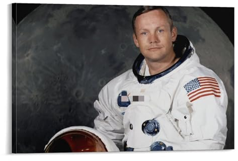 REDCHAMBER Poster, Motiv: United States Naval Aviators Neil Armstrong, Wandkunst, Poster, Gemälde, Leinwand, Poster, Kunstwerke, Raumästhetik, 40 x 60 cm