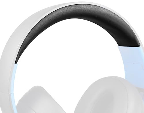 SOULWIT Replacement Headband Pad Kit for Sony Gold Wireless Playstation PS4 Headset, Head Band for PS4 2014 Version (Model CECHYA-0083), Easy DIY Installation - Black