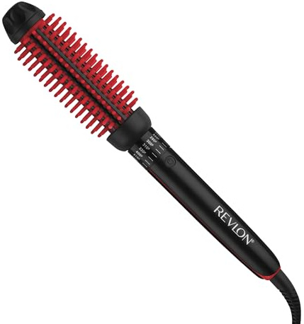 REVLON SmoothStay™ - Cepillo redondo con infusión de aceite de coco de 1 pulgada | Resultados voluminosos y brillantes