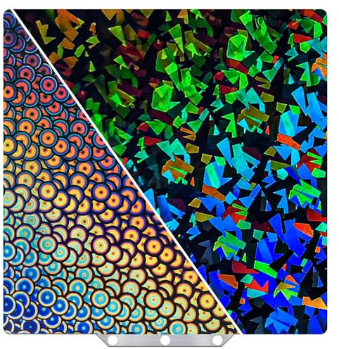 Upgraded Flexbile Build Plate 235x235mm for Adventurer 5M/5M Pro, Double Sided Smooth PEK+PEC Spring Steel Sheet for Ender 3/Ender 3 Pro/Ender 3 V2/Ender 3 V2 Neo/Neptune 3/Neptune 4/Pro