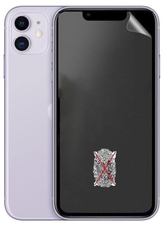 [3 Pieces] Hydrogel Matte Anti-fingerprint Film for iPhone 11 / iPhone XR (6.1 inches), Anti-Glare Protective Film, Matt Screen Protector Film