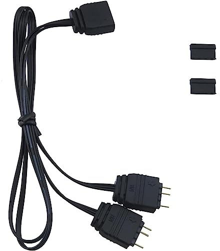Illkjasfc 1PC 5V 3Pin VDG Zu 5V 3Pin ARGB SYNC Adapter Kabel Für Motherboard SYNC PC Chassis Kühlung Fans Zubehör
