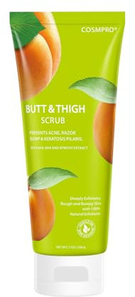 Körperpeeling, Butt Scrub, für Akne, KP-Bumps Entferner Butt Scrub, zur Anwendung am Körper, Keratosis Pilaris Behandlung für Erdbeerbeine Peeling (200 g)