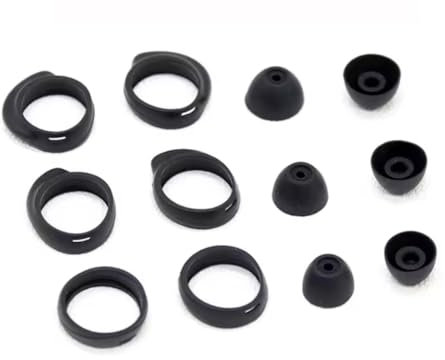 6 Ohrstöpsel + 6 Ohrbügel | Ersatz Ohrstöpsel Silikon kompatibel mit Samsung Galaxy Buds+ SM-R170 SM-R175-Ohrhörern | S/M/L 3 Verschiedene Größen