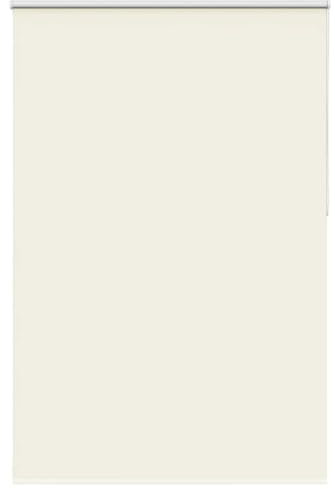 vidaXL Estor Enrollable Opaco Blanco Roto 155x230cm Tela Ancho 151,6cm, Estor día y Noche, Estor de Cocina, Estor Opaco Enrollable, Estor Opaco