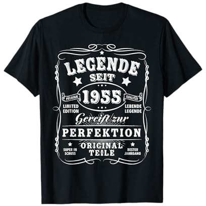 1955 Geburtstag Mann 70 Dekoration Lustig 70er 70 Geburtstag T-Shirt