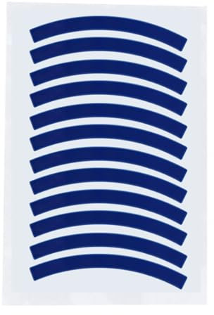 divuukyi 12 x Kinder-Balances-Fahrradaufkleber, reflektierender Reifenaufkleber, Kinder-Warnaufkleber, Raddekoration