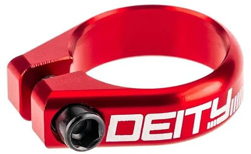 DEITY Circuit Seatpost Clamp in Red 36.4Mm, Red