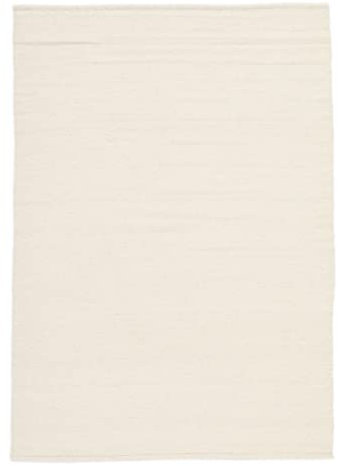 RugVista, Kelim Loom, Teppich, Mittelflor Teppich, 140 x 200 cm, Rechteckiger, Moderner Kelim Teppich, Wolle, Flur, Schlafzimmer, Küche, Wohnzimmer, Naturweiss, Beige