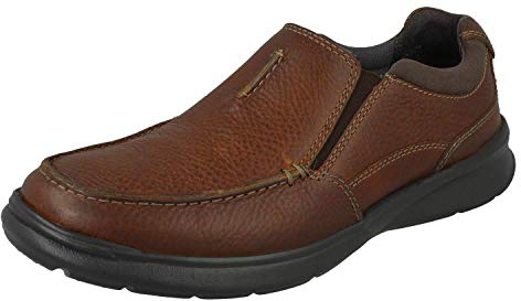 Clarks Cotrell Free Mens Wide Fit Shoes 11 UK Brown