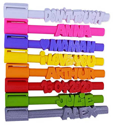 CLE USB FUN KDO3D Personalisierbarer Kugelschreiber - Stift mit Ihrem Text personalisiert - Eine außergewöhnliche Geschenkidee