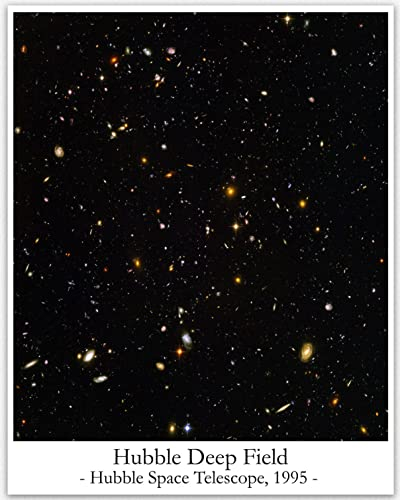 WallBUddy Hubble Deep Field Hubble Telescope Photo Famous Space Photo (29.7cm x 41.9cm (A3))