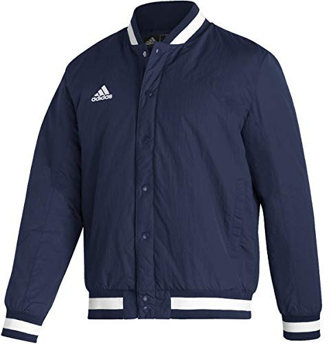 adidas Basecoach Jacke - Herren Baseball XS Team Marineblau/Weiß