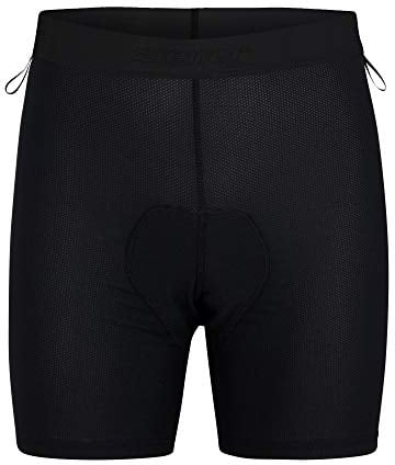 Ziener Herren NEIK X-Gel Fahrrad-Unterhose/Rad-Innenhose/Mountainbike-Unterwäsche - sehr atmungsaktiv|gepolstert|schnelltrocknend|elastisch, Black, 50