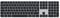 Apple Magic Keyboard mit Touch ID und Ziffernblock: Bluetooth, wiederaufladbar. Kompatibel mit Mac Computern mit Apple Chip; Türkisch-Q, Schwarze Tasten
