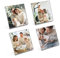 ACBungji 4/6 Stücke Kühlschrankmagnete Magnet Bilderrahmen Kühlschrank Fotorahmen Fotomagnete Liebe Süße Deko Personalisierte Geschenke für Freunde Familie