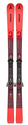 ATOMIC REDSTER G7 + M 12 GW Skifahren, Erwachsene, Unisex, Netz/ (Rot), 168 cm