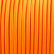 LEDSone Italian Orange Coloured 5 Meter Vintage 3 Core Round Electric Cable Fabric Covered Wire Italian Braided 0.75 mm Electrical Cable Flexible Wire for Lighting