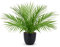 Pianta artificiale da 38 cm in vaso, pianta artificiale di palma Areca decorativa piante finte in vaso, pianta tropicale realistica da casa per interni, per casa, ufficio, camera da letto, bagno,