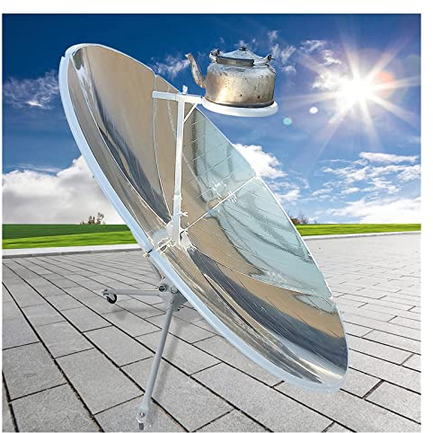 Cocina Solar portátil de 1800W, Horno Solar parabólico, Barbacoa para Acampar al Aire Libre, Herramienta de Calor de concentración de Alimentos para cocinar
