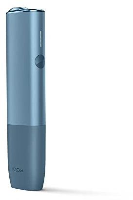 IQOS ILUMA ONE Kit, Azure Blue - Heat Not Burn Device Alternative to Smoking Heated Tobacco. Device Only -No Heated Tobacco Sticks and No Nicotine included