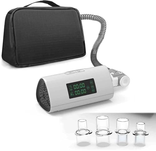 CPAP Cleaner, Cpap Reinigungsgerät für Maske,Schlauch & Gerät, CPAP-Reiniger und Desinfektionsmittel für CPAP-Beatmungsgeräte, Sterilisationsgerät,Ozon-Reinigungsmaschine mit beheizten Schlauchadapter