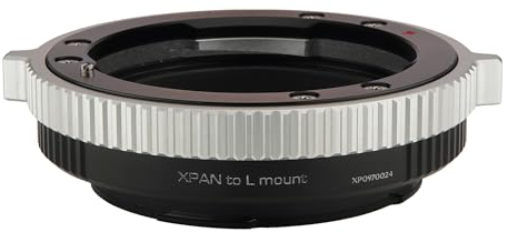 XPIMAGE Objektivadapterring, kompatibel mit Hasselblad XPAN-Objektiven für Leica- oder Panasonic-L-Mount-Kameras
