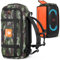 OUKNAK Speaker Bag Travel Case Replacement for JBL Party Box Series, Portable Speaker Carry Tote Bag Backpack for JBL Partybox 320 Camouflage