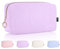 Pochette Donna Grande Trousse Trucchi Beauty Case da Viaggio per Cosmetici Organizer Trousse da Borsetta Ragazza Portatile Porta Grande Astuccio Trucchi da Viaggio per Amica Compleanno(Viola)