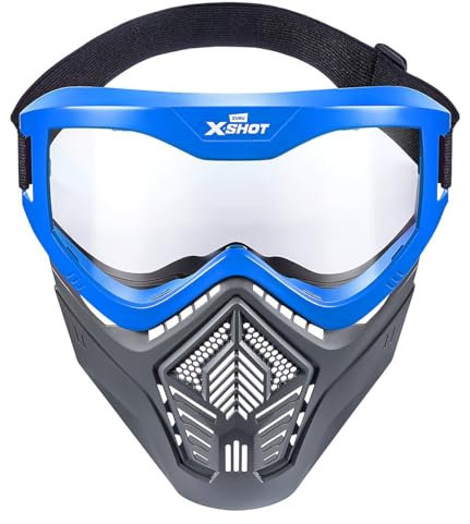 X-Shot Taktische Maske - atmungsaktiv - größenverstellbar - Blaster-Battle-Zubehör für mehr Schutz & schickes Aussehen