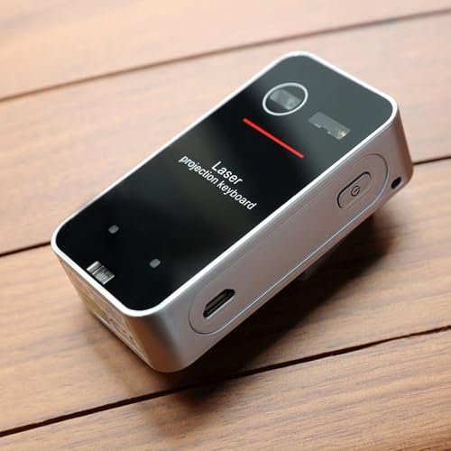 ZLXHDL Portable Wi-Fi Direct Wireless Wireless Optical Projection Projection Virtual Keyboard Compatible with Phone, Pad, Smartphones, And Tablets