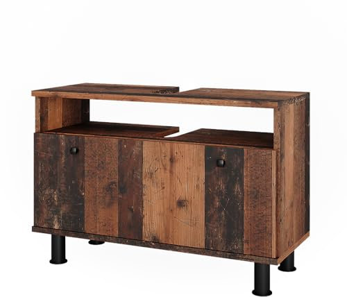 Vicco Mueble bajo Lavabo Fynn, Estilo Antiguo, 80.2 x 54 cm con cajón