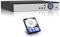 Enregistreur DVR 8CH 3K H.265+ Système de surveillance avec disque dur de 1 To, vidéosurveillance prend en charge les caméras IP HD 2MP/4MP/5MP/1080, technologie de surveillance, pour la maison