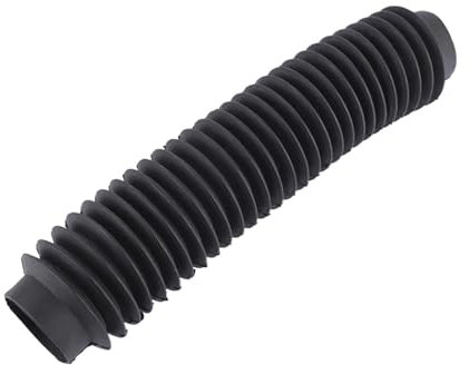 WOLWES Flexibler geformter Balg, gewellte Gummimanschette, ölbeständige Staubschutzrohre aus Gummi mit Siegel(50mm)