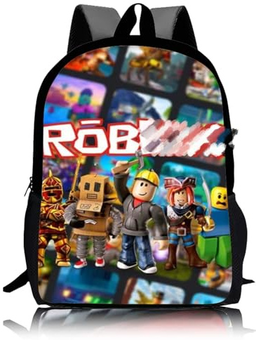 Luclay Robo Lox Rucksack für Kindergarten,Cartoon Rucksack Kindergarten,für Mädchen und Jungen von 4-12 Jahren, 36cm x 24cm x 11cm, Das Perfekte Geschenk