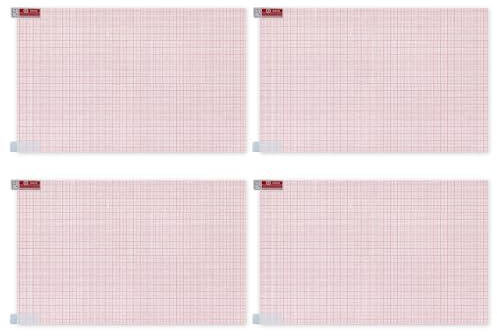 TenaLucy 4 Stück Paperlike Schutzfolie, Zuschneidbar Entspiegelungsfolie, Schutz vor Fingerabdrücken Screen Protector, Kratzfest Handy Schutzfolie für GPS Geräte Kameras Uhren Tablets