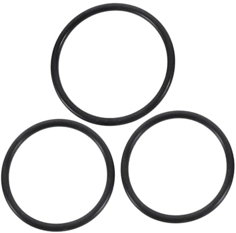 Klangschalen Gummiringe 3 Stück aus Gummi für Buddhistische Schalen | Stabilisiert Kristallschalen, Leicht und Platzsparend, Schwarz, für Klangschalenzubehör und Musikliebhaber
