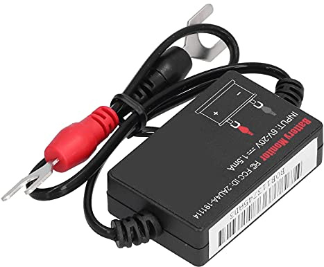 KIMISS Tester e Monitor per Batteria per Auto BM2 Smart Wireless da 12 V con connettività per IOS e
