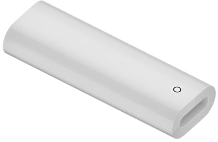 USB C to iPencil Charger Adapter Compatible with Apple Pencil 1st Generation for iPad 10th 11th A16, Female USB C Connector for Charging Bluetooth Pairing Pencil Charging Adapter Portable