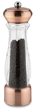 Grunwerg PM-821BR Salz-oder Pfeffermühle, Keramik, Antique Bronze (21cm/8) 21 cm